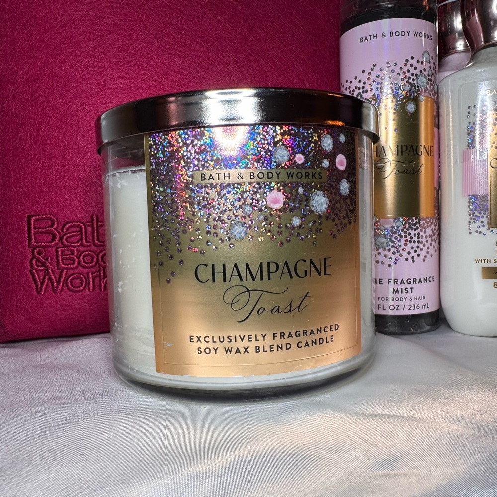 NWT B&BW Champagne Toast 9 piece , full size bundle - Picture 4 of 9